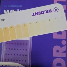 DRDENT Purple Teeth Whitening Strips - 7/21 Whitening Sessions - Safe for Enamel - Non Sensitive Teeth Whitening - Peroxide-Free photo review